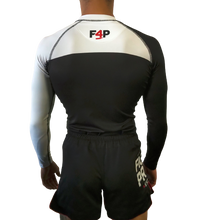 Charger l'image dans la galerie, Rashguard Manches Longues Performance F4P Classé - Blanc