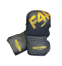 Load image into Gallery viewer, Gold Edition MMA Gloves 7oz
