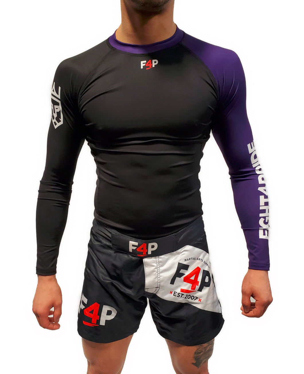 F4P Performance Ranked L/S Rashguard - Purple