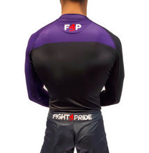Load image into Gallery viewer, F4P Performance Ranked L/S Rashguard - Purple
