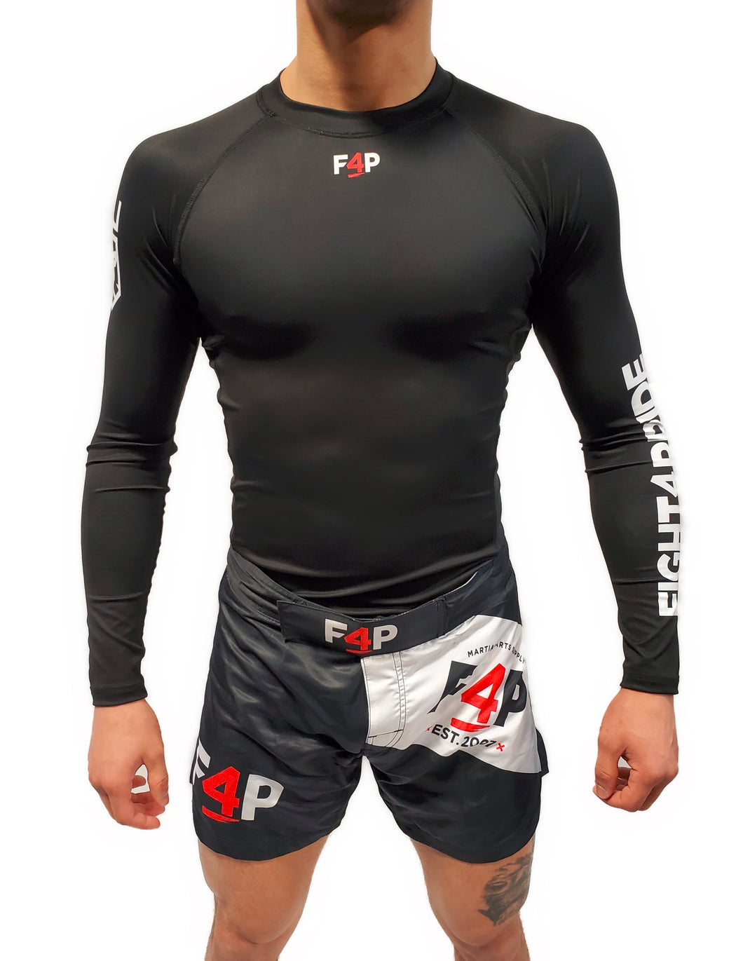 F4P Performance Ranked L/S Rashguard - Black