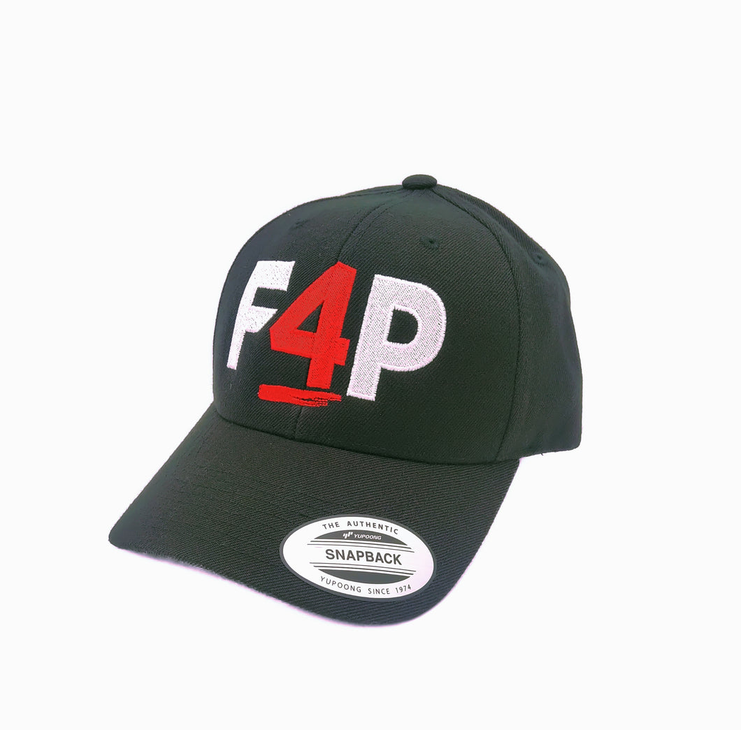 Snapback F4P Cap - White/Red