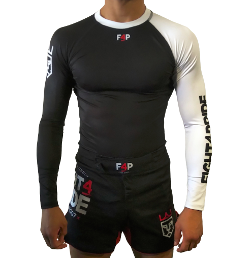 F4P Performance Ranked L/S Rashguard - White